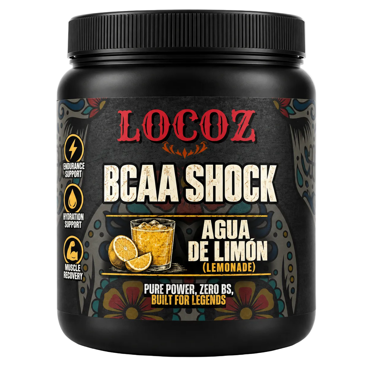 LOCOZ BCAA Shock – BCAA 2:1:1 + L-Glutamine