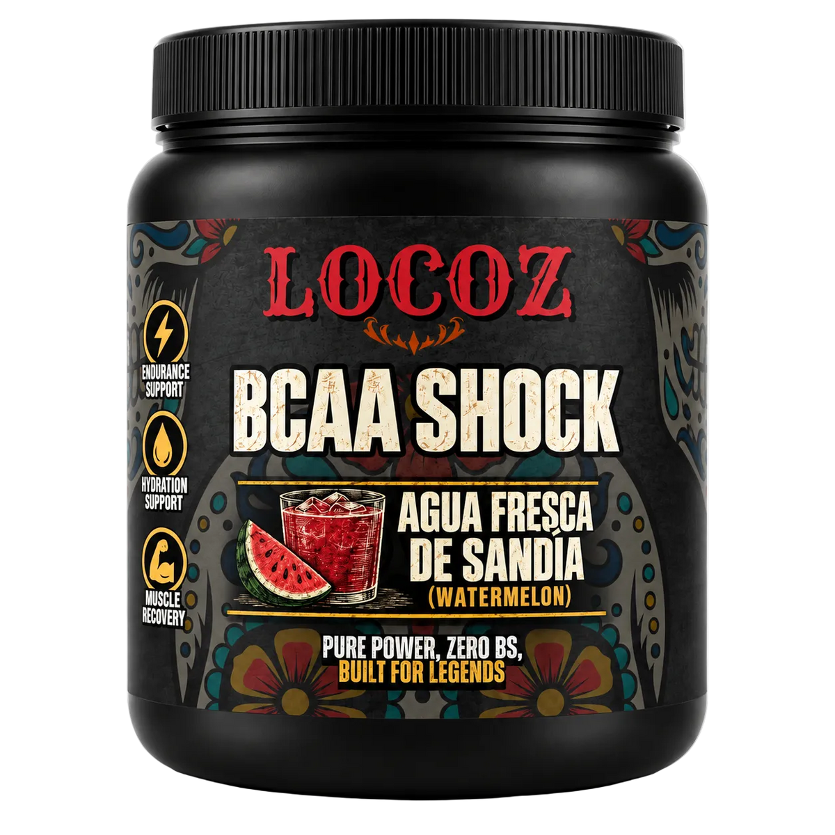 LOCOZ BCAA Shock – BCAA 2:1:1 + L-Glutamine