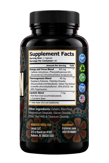 LOCOZ Oxy-Burn – Advanced Fat-Loss Formula